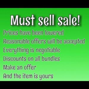 Many things must go!!